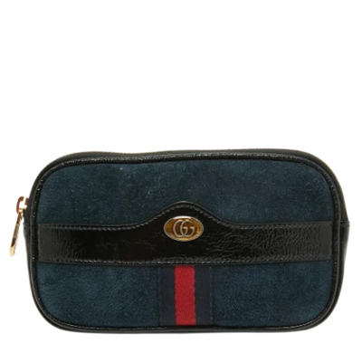 Pre-owned Fabric gucci-bags Gucci Vintage , Blue , Dames