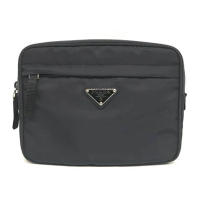 Pre-owned Fabric prada-bags Prada Vintage , Black , Dames