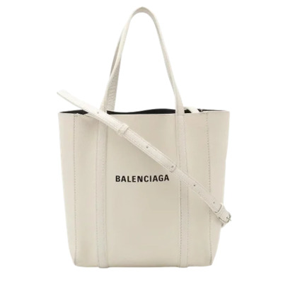 Pre-owned Leather balenciaga-bags Balenciaga Vintage , White , Dames