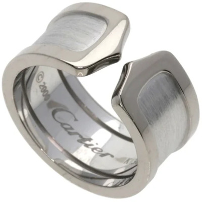 Pre-owned White Gold rings Cartier Vintage , Gray , Dames