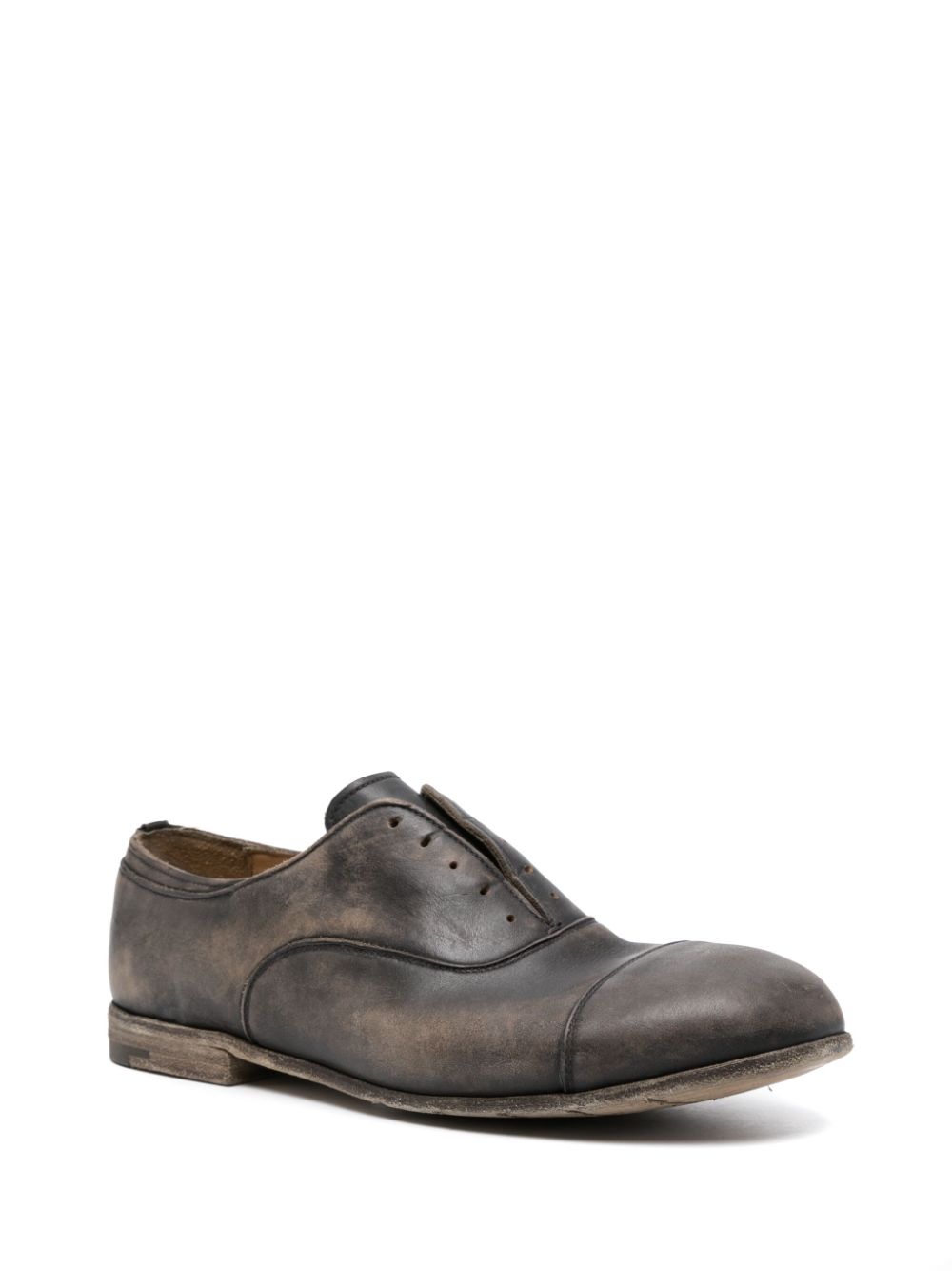 Premiata Leren Oxford schoenen - Zwart