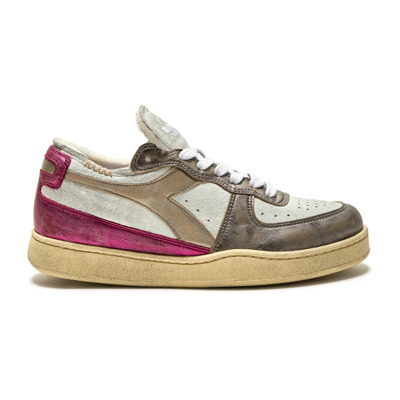 Premium Pigskin Sneakers Diadora , Pink , Dames