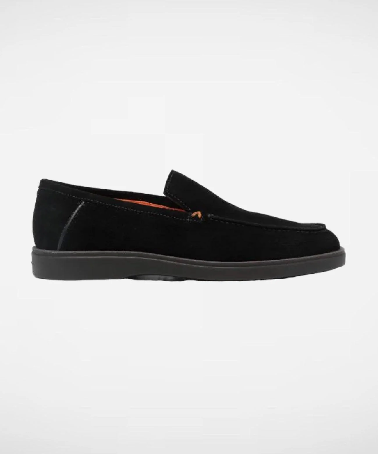 Santoni Loafers suède laag