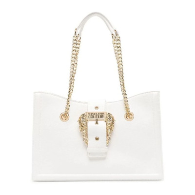 Stijlvolle Couture Tas Versace Jeans Couture , White , Dames