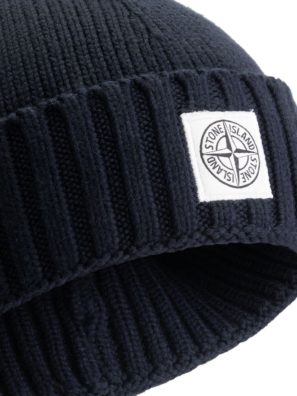 Stone Island Junior Muts met Compass-logopatch - Blauw