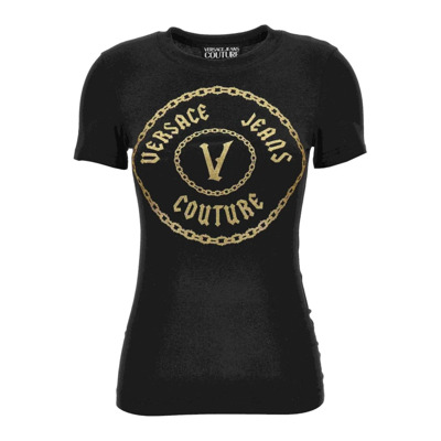 T-shirts en Polos Versace Jeans Couture , Black , Dames