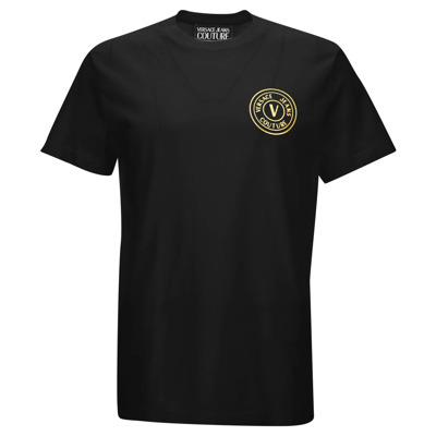 T-shirts en Polos Versace Jeans Couture , Black , Heren