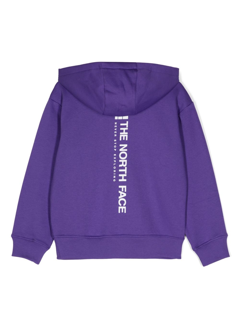 The North Face Kids Hoodie met logoprint - Paars