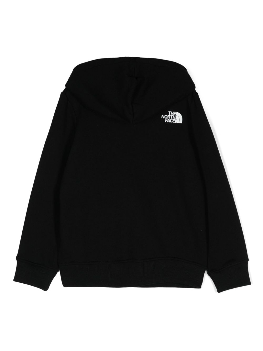 The North Face Kids Hoodie met logoprint - Zwart