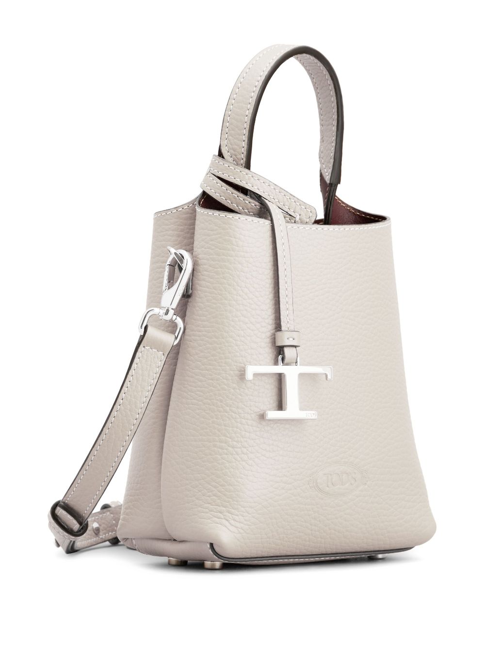 Tod's Shopper met logo - Beige