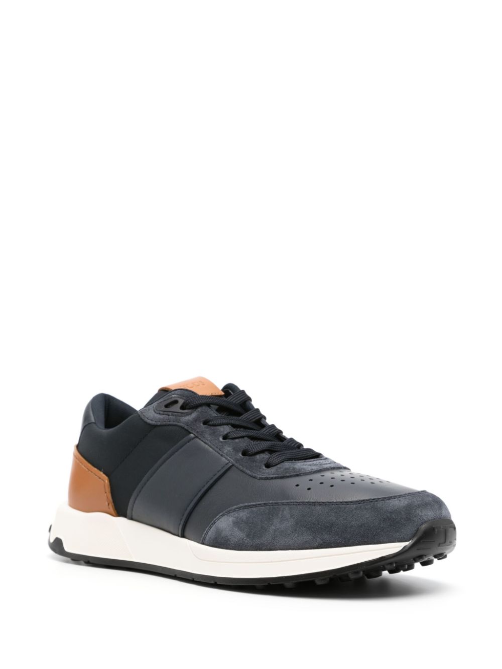 Tod's Sneakers met tweekleurige vlakken - Blauw