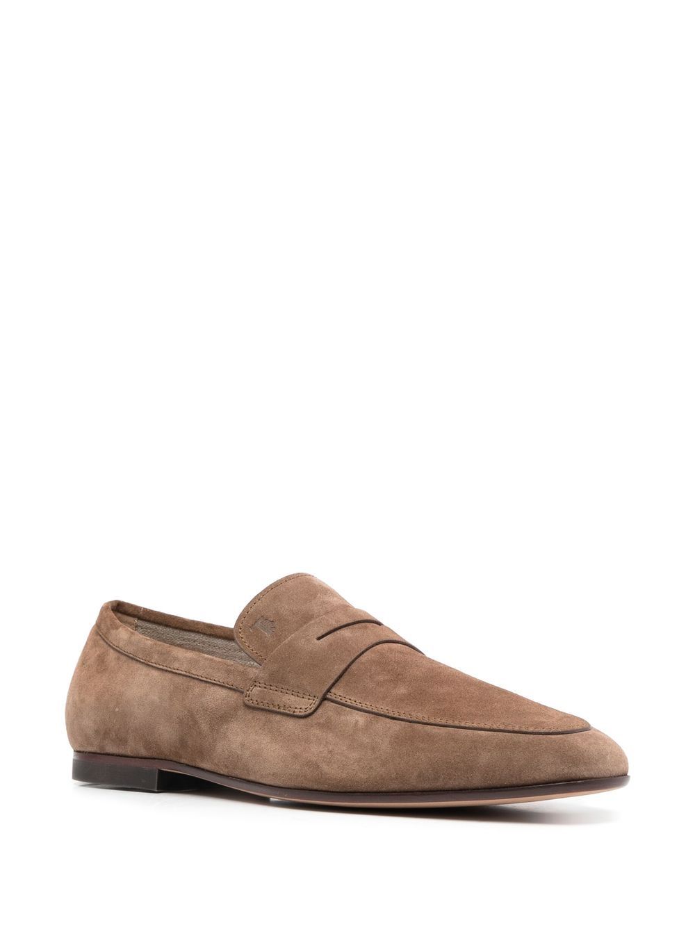 Tod's Suède loafers - Bruin