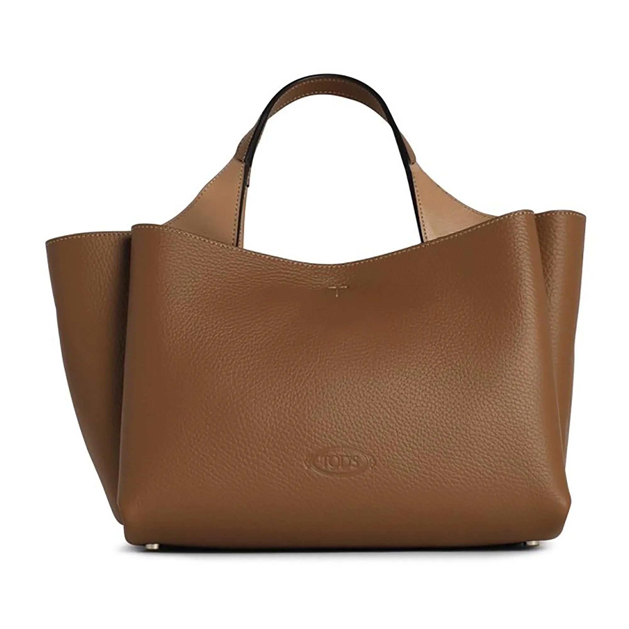 Tod's Totes & shoppers - 'Apa' Small Brown Leather Bag in bruin