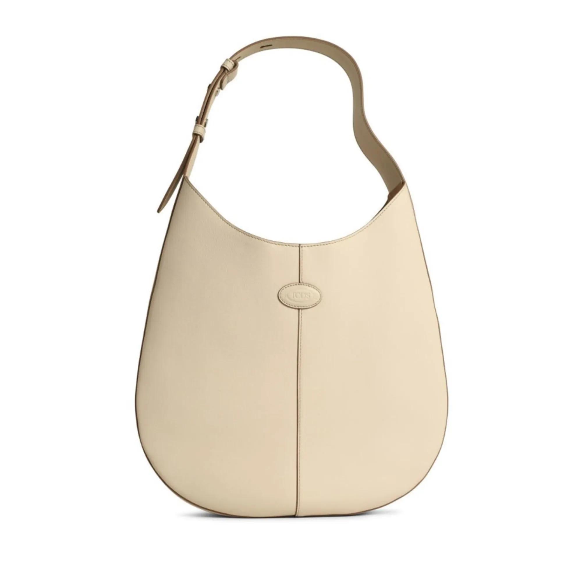 Tod's Totes & shoppers - 'Hobo' White Leather Bag in beige