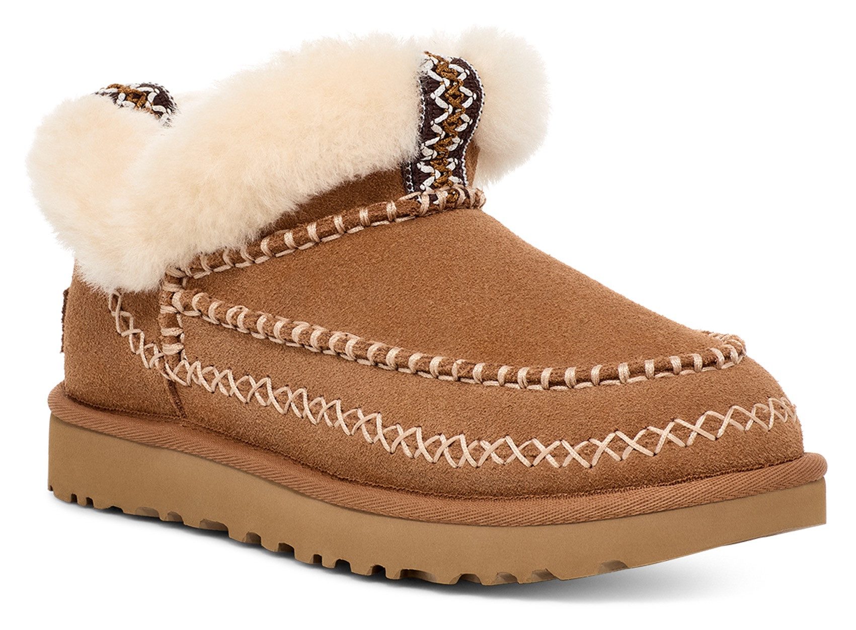 UGG Boots zonder sluiting CLASSIC ULTRA MINI ALPINE , huispantoffel, mule, winterlaarzen met gepolsterde voetbed