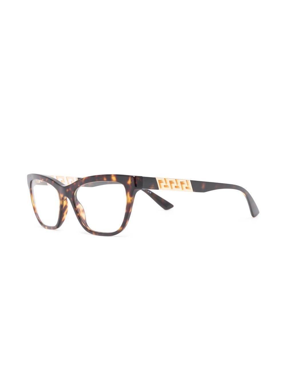 Versace Eyewear VE3318 bril met rechthoekig montuur - Bruin