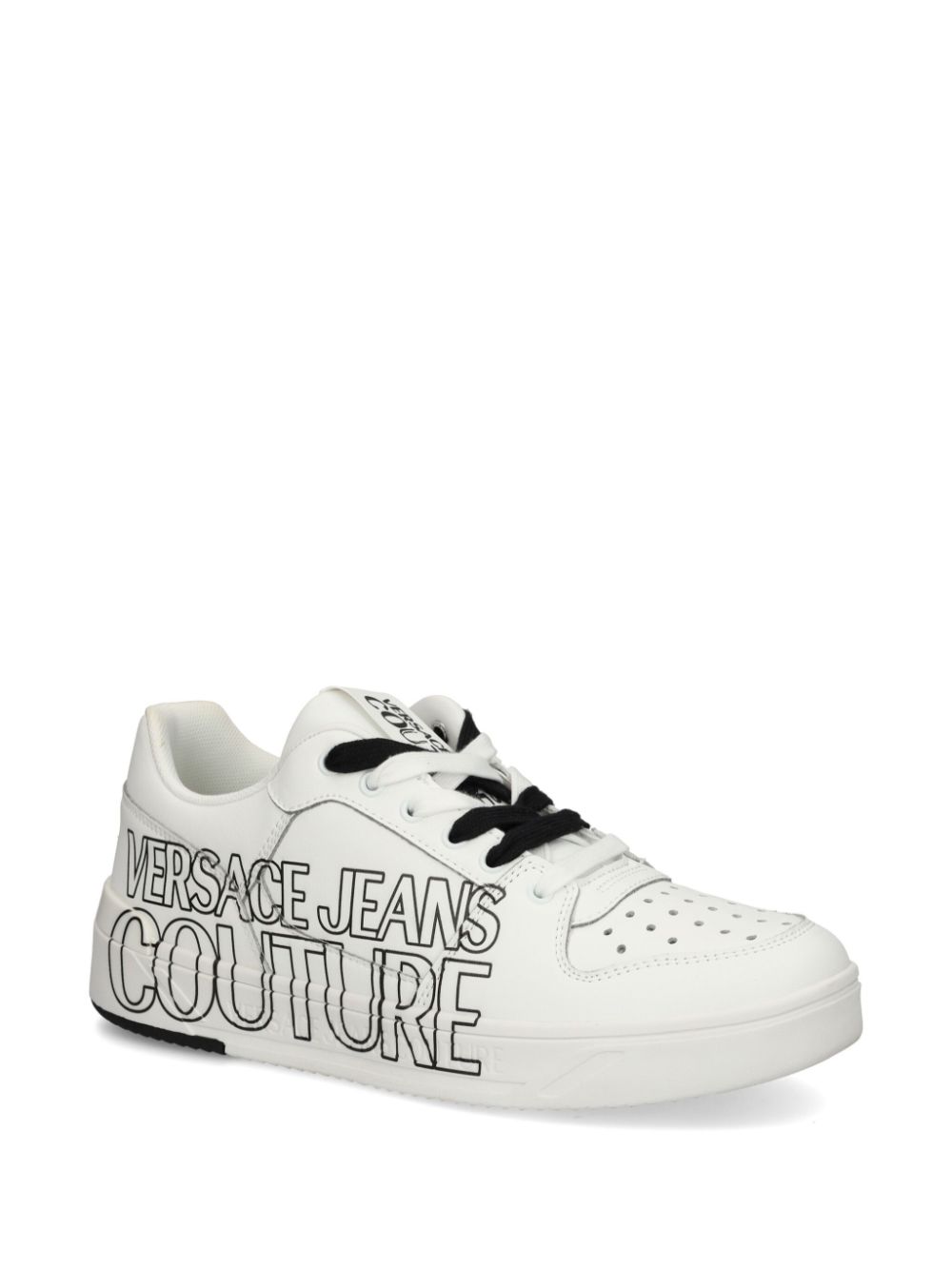 Versace Jeans Couture Sneakers met logo - Wit