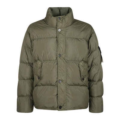 Warme Winter Donsjas Stone Island , Green , Heren