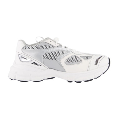 Wit Zilver Marathon Runner Schoenen Axel Arigato , White , Dames