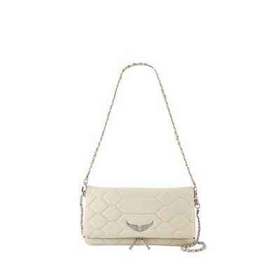 Witte Leren Crossbody Tas Zadig & Voltaire , White , Dames