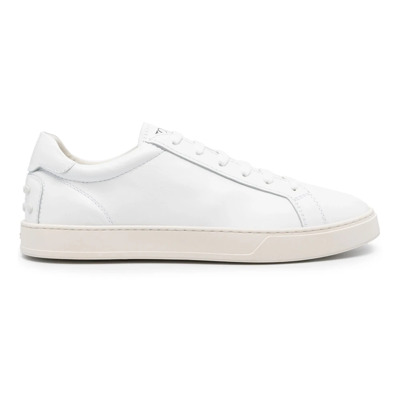 Witte Minimalistische Sneakers Tod's , White , Heren