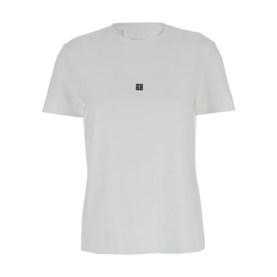 Witte Slim T-shirt Polos Givenchy , White , Dames