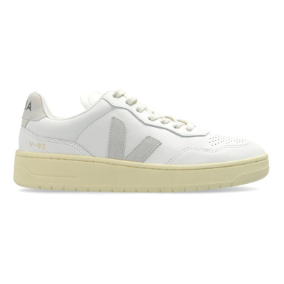 Witte Sneakers met Amazon Rubber Veja , White , Dames