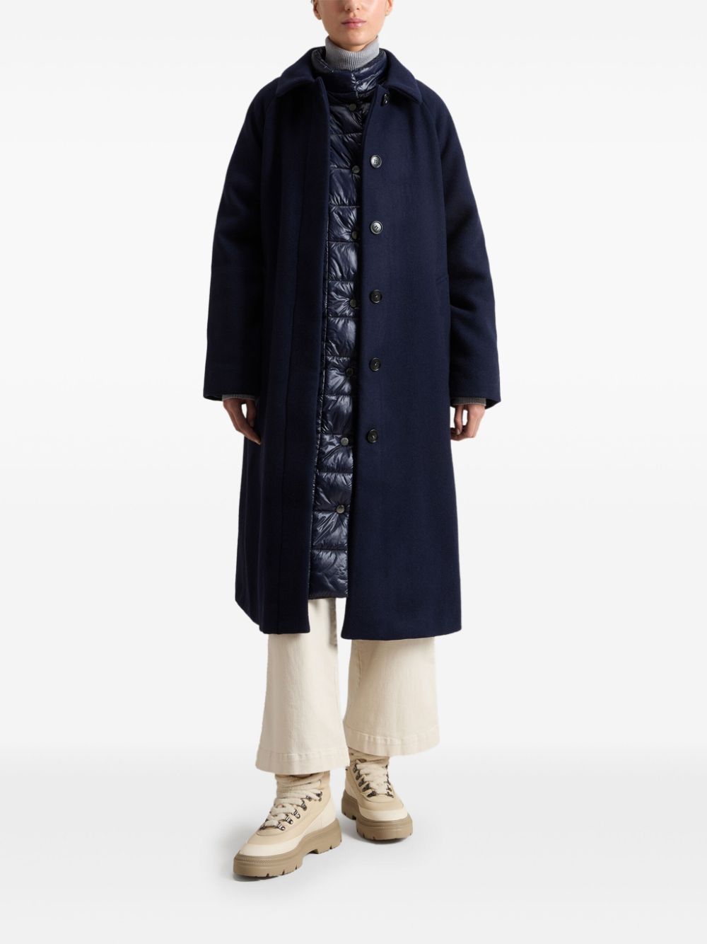 Woolrich Melton jas - Blauw