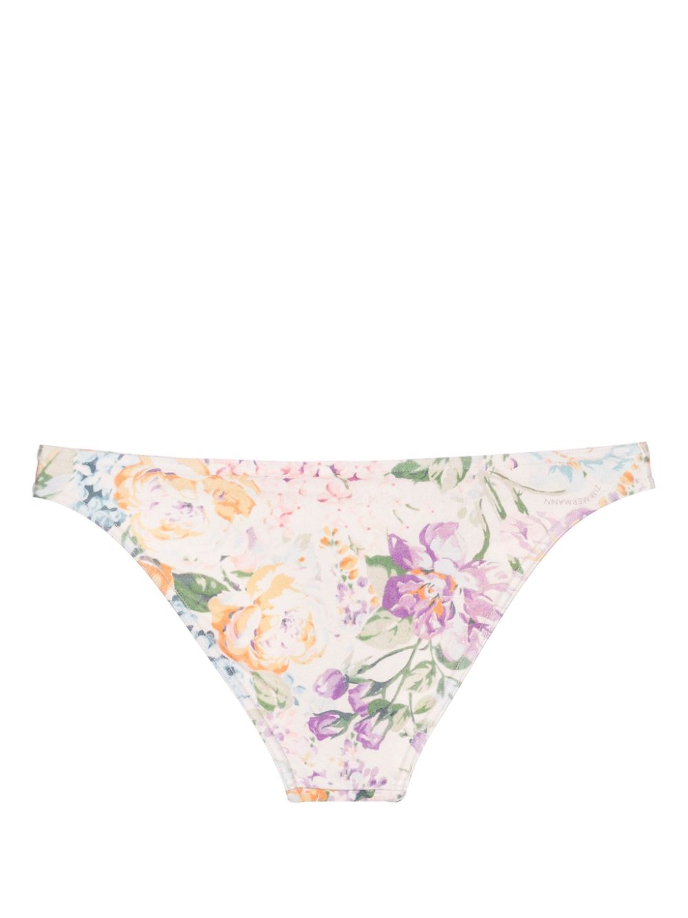 ZIMMERMANN Bikinislip met print - Roze