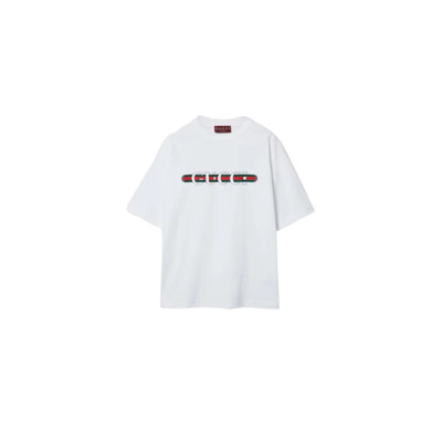 Zomer Strandclub Geïnspireerd T-shirt Gucci , White , Heren