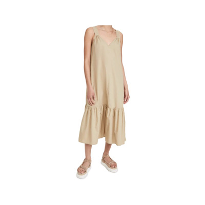 Zomerjurk Ilka Closed , Beige , Dames