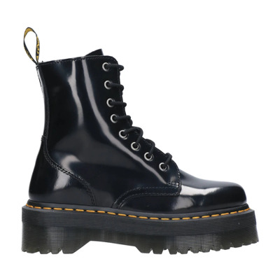 Zwarte Patentleren Jadon Amphibian Laarzen Dr. Martens , Black , Dames