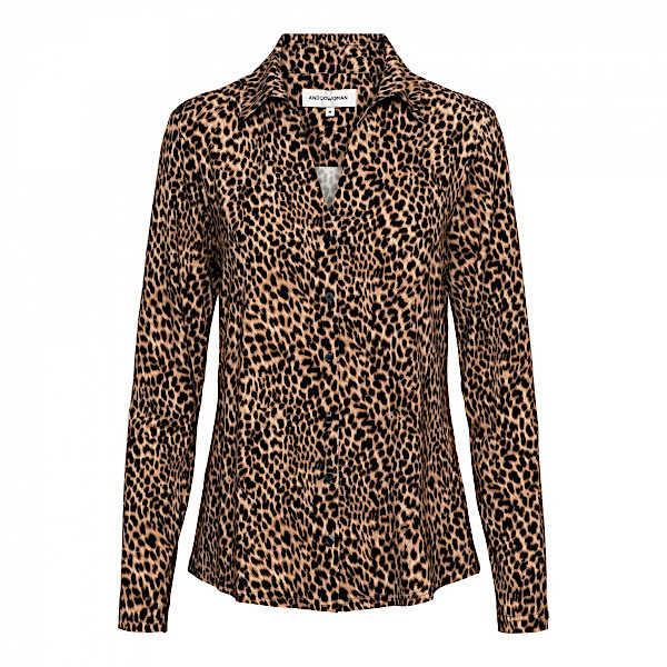 &Co Woman Blouse vayen animal black multi