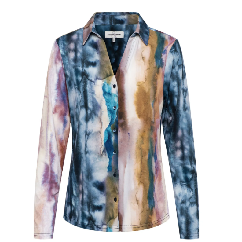 &Co Woman Blouse vayen marble