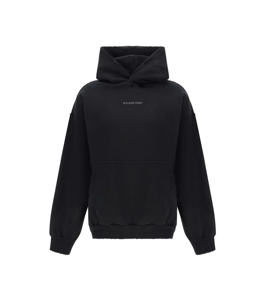 Balenciaga Oversized hoodie met monogram