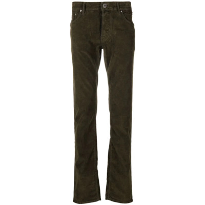 Bard Model Straight Jeans Jacob Cohën , Green , Heren