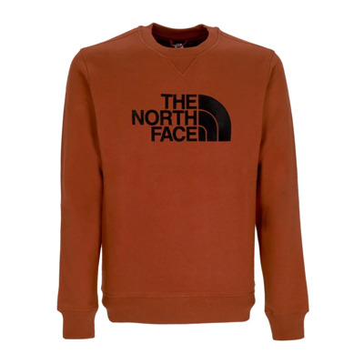 Bruine Crewneck Sweatshirt Stijlvol en Comfortabel The North Face , Brown , Heren