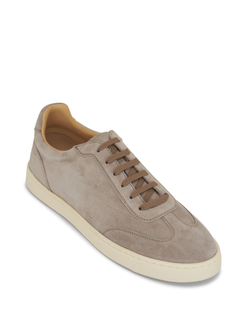 Brunello Cucinelli Suède low-top sneakers - Beige