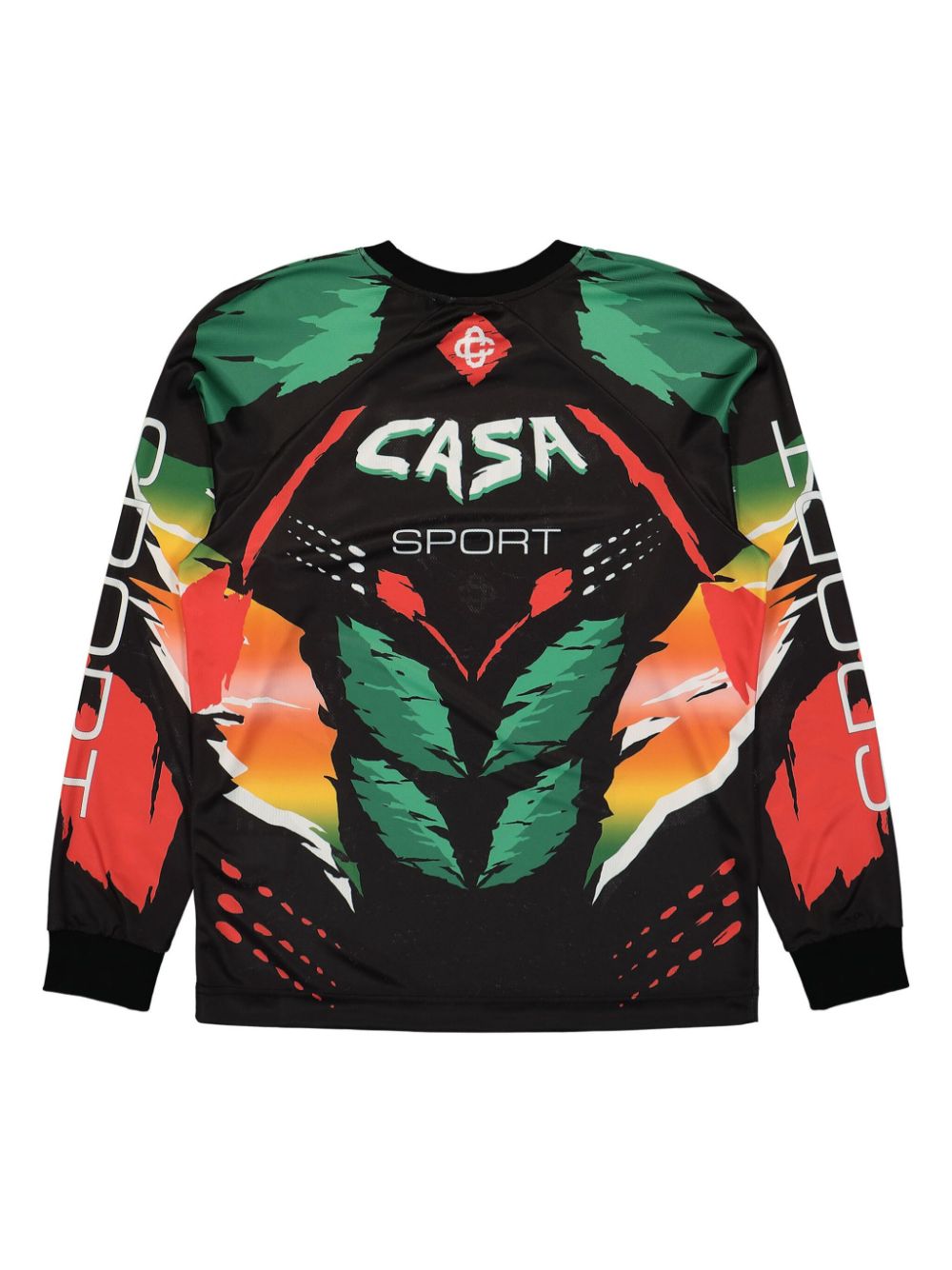 Casablanca Casa Moto T-shirt - Zwart