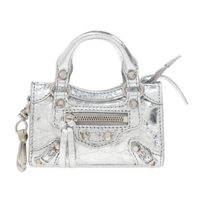 Charm Le City Micro Tas Charm Balenciaga , Gray , Dames