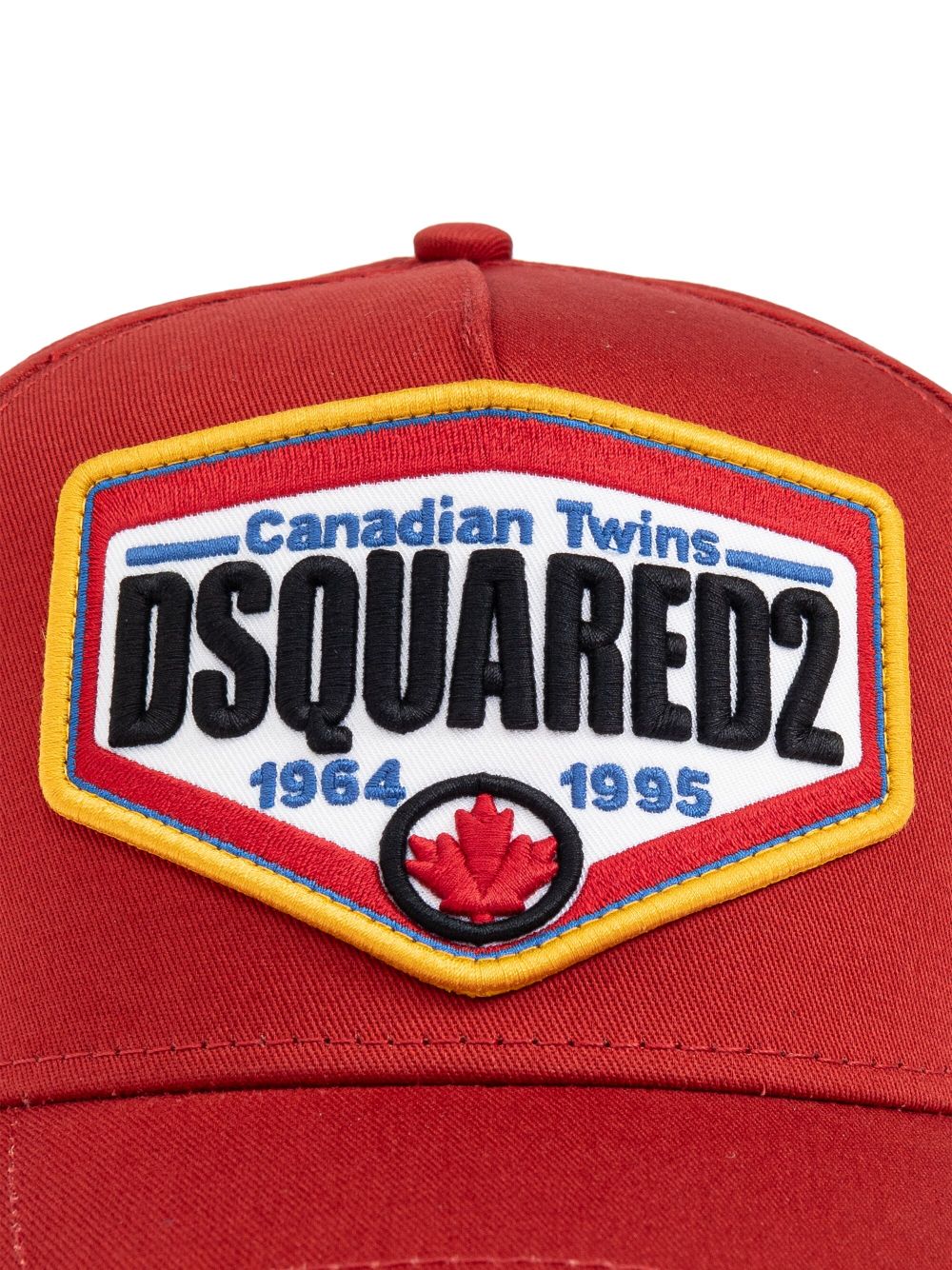 DSQUARED2 Pet met logopatch - Rood