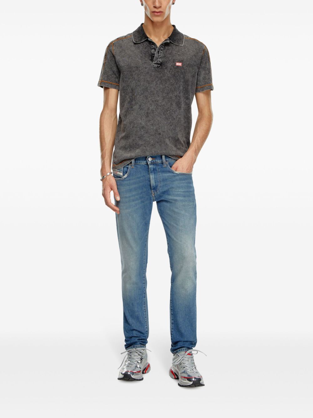 Diesel 2019 D-Strukt 0grdg jeans - Blauw