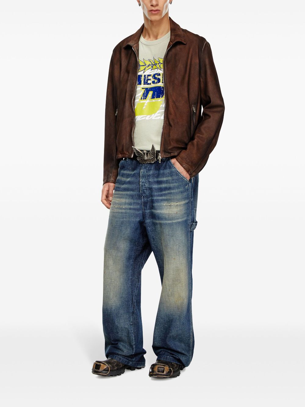 Diesel D-Livery 09j91 jeans - Blauw