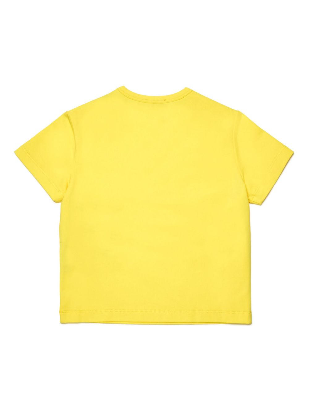 Diesel Kids T-shirt met geborduurd Oval D logo - Geel