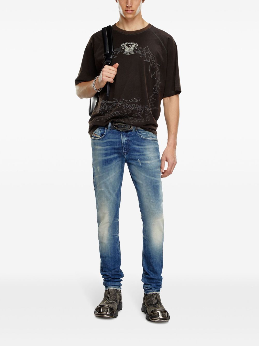 Diesel Skinny jeans - Blauw