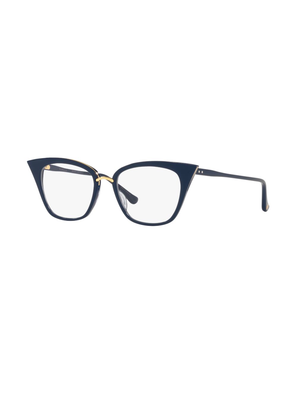 Dita Eyewear Bril met ovaal montuur - Blauw