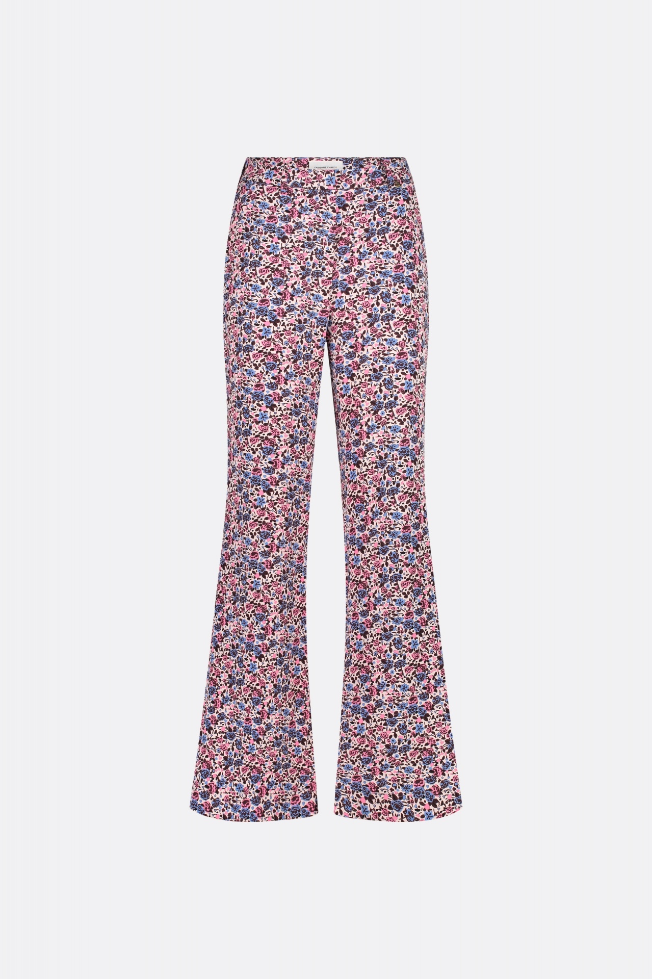 Fabienne Chapot Clt-287-trs-ss24 puck trousers pink candy/cornflowe