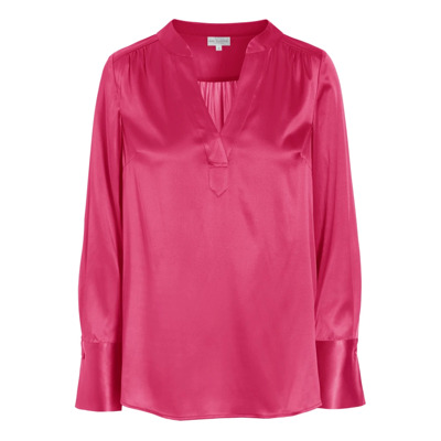 Fuchsia Blouse met Hoge Manchetten Dea Kudibal , Pink , Dames