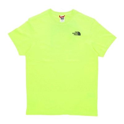 Geel/zwart Redbox Tee Led Heren T-shirt The North Face , Yellow , Heren