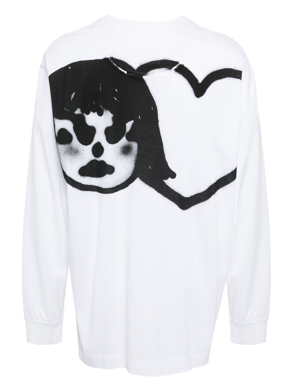 Givenchy Katoenen T-shirt met graffiti-print - Wit